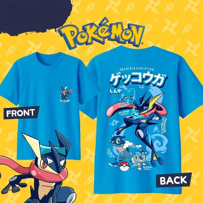 Sports Equipment Resale - 2026 夏ホットセールポケモン グレンニンジャ プリント T シャツ、綿