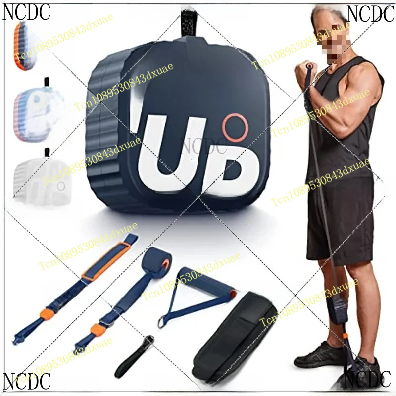 Sports Equipment List - ホームフィットネス機器 4.4-44ポンド調整可能抵抗バンド ポータブルポケットジムシステム UNITREE PUMP アプリ対応