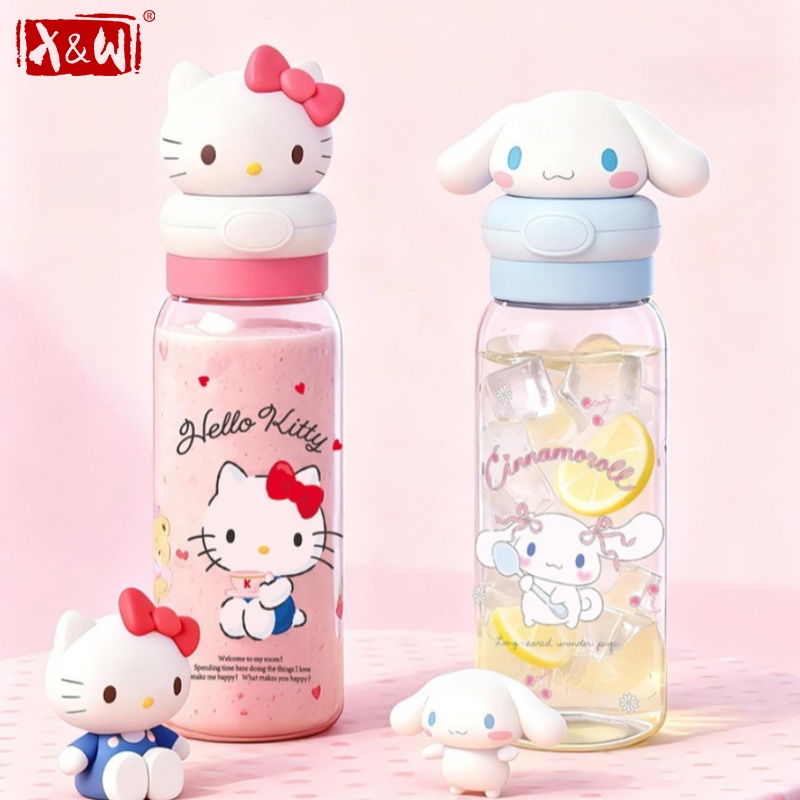 X Sports Equipment - X&W サンリオ 550ml ウォーターカップ 漫画 マイメロディ