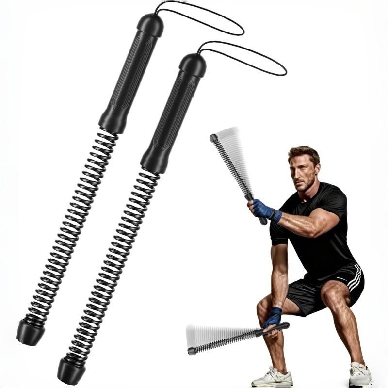 Sports Equipment List - ワイヤレススイングコンバットロープ、2個セット – 腕力強化＆筋力トレーニング器具、低負荷有酸素運動器具（ホームジム用）