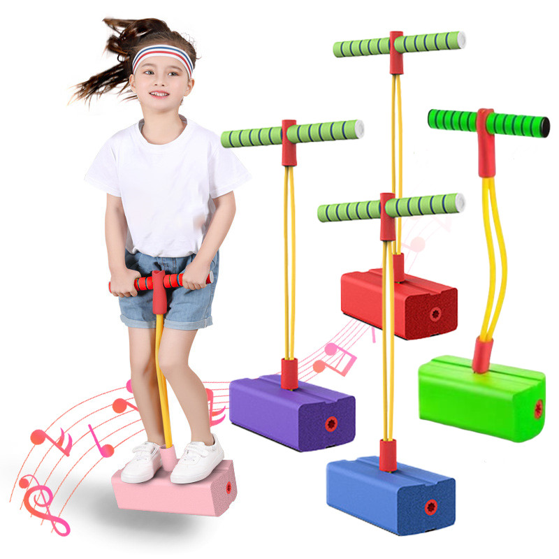 Sports Equipment For Boys - キッズスポーツゲームおもちゃフォームスティックジャンパー屋内屋外楽しいフィットネス機器バウンス感覚おもちゃを向上させる少年少女ギフト