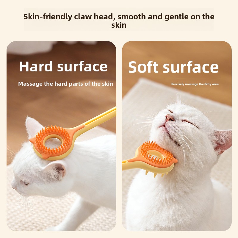 伸縮式ペットスクラッチスティック 2-in-1 猫用マッサー - Lacrosse Stick Head のレビューと価格