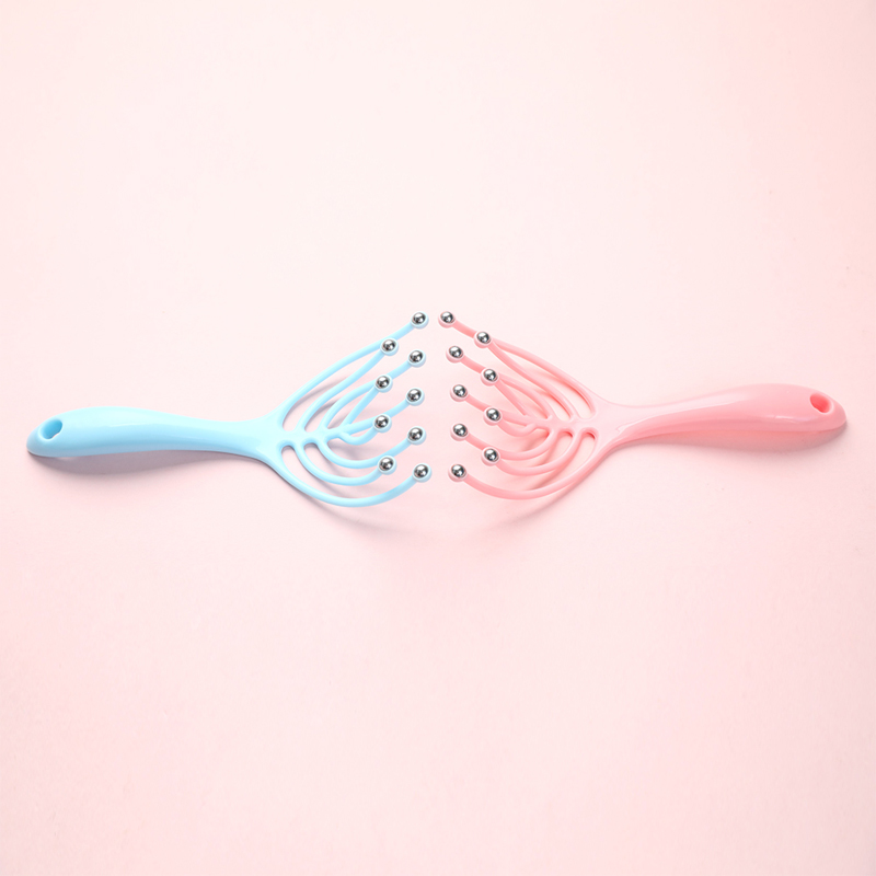 1 Pc ヘッドマッサージャー頭皮ネックコームローラー 5  - Lacrosse Stick Head のレビューと価格