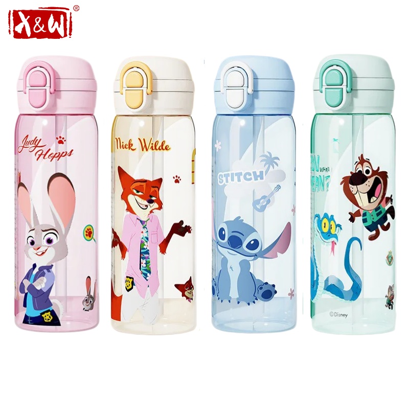 X&W ディズニー 580ml スポーツボトル 子供用 BP - X Sports Equipment のレビューと価格