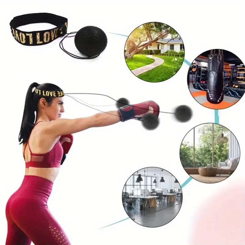 1/3 個ボクシングスピードボールヘッドマウント Pu パン - Sports Equipment List のレビューと価格