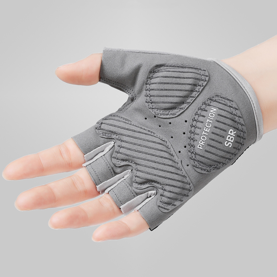 通気性のある滑り止めスポーツグローブスピニングバイクフィット - Sports Equipment With Names のレビューと価格