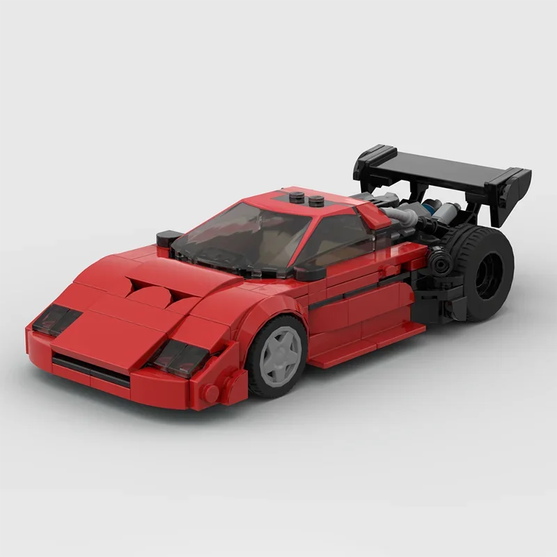 アーバンチャンピオン スピードカー MOC ビルディングブロ - Victor Racket Jetspeed のレビューと価格