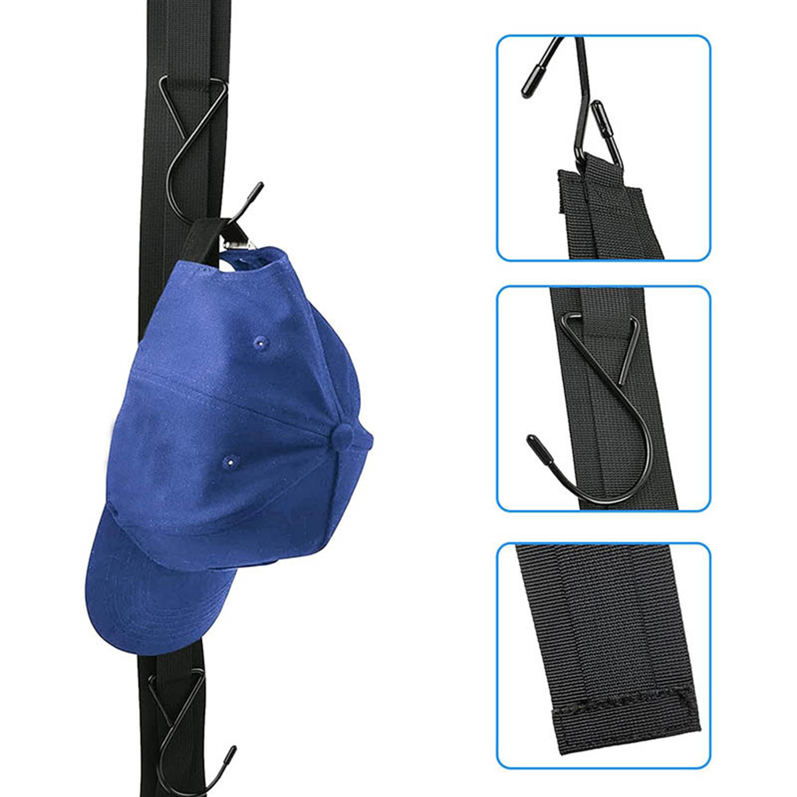 ポータブルホッケー機器オーガナイザー、調整可能なフック付き、 - Sports Equipment Drying Rack のレビューと価格