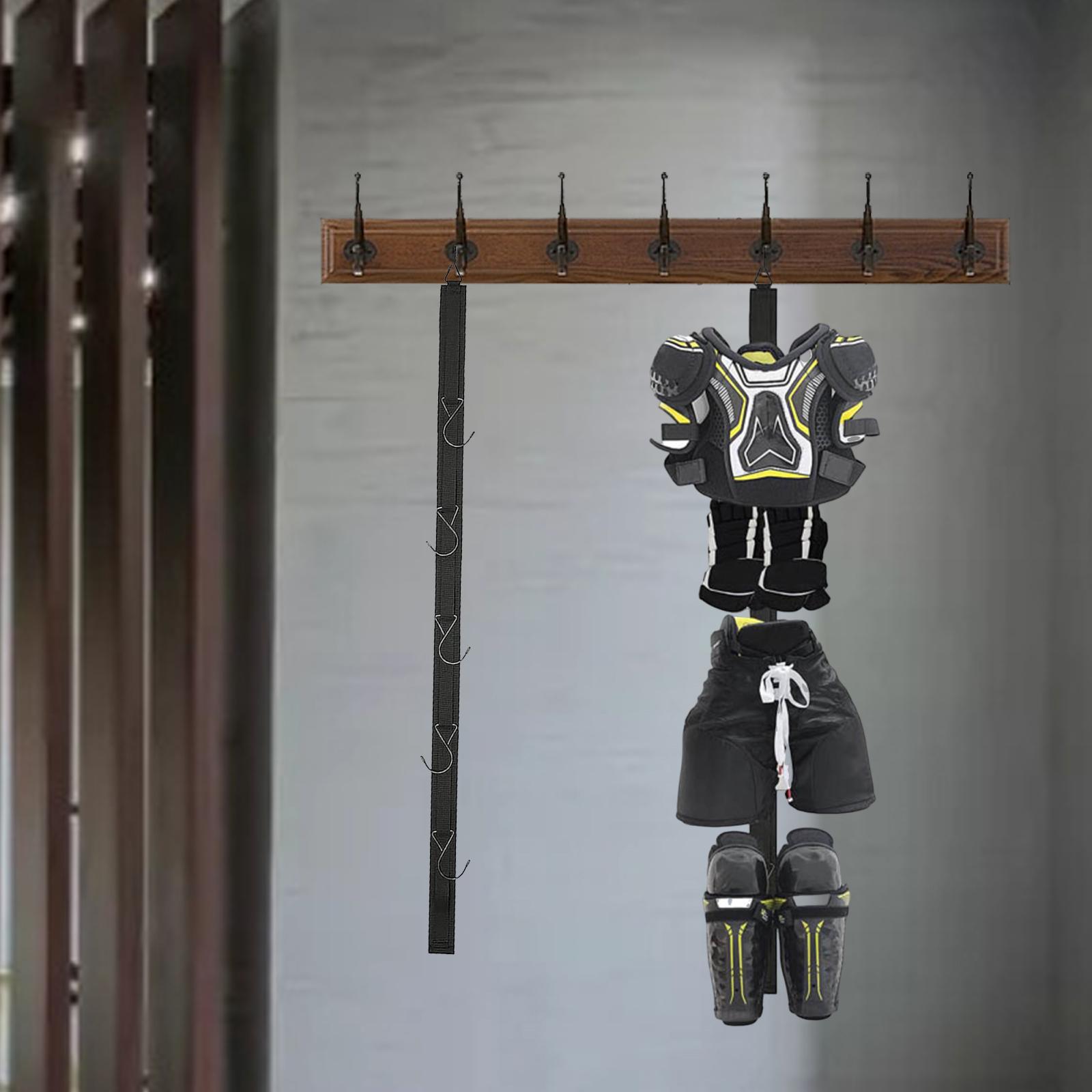 調節可能なフック付きホッケーギアオーガナイザー、練習用ホッケ - Sports Equipment Drying Rack のレビューと価格