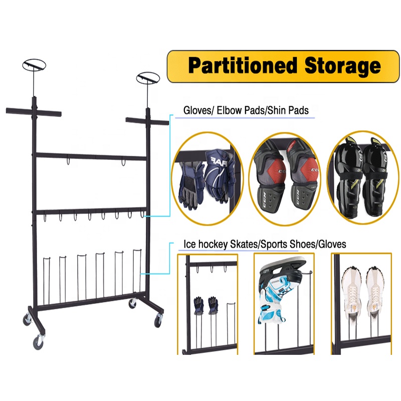 カスタムストアフロアスポーツ用品ラグビーヘルメットアイスホッ - Sports Equipment Drying Rack のレビューと価格