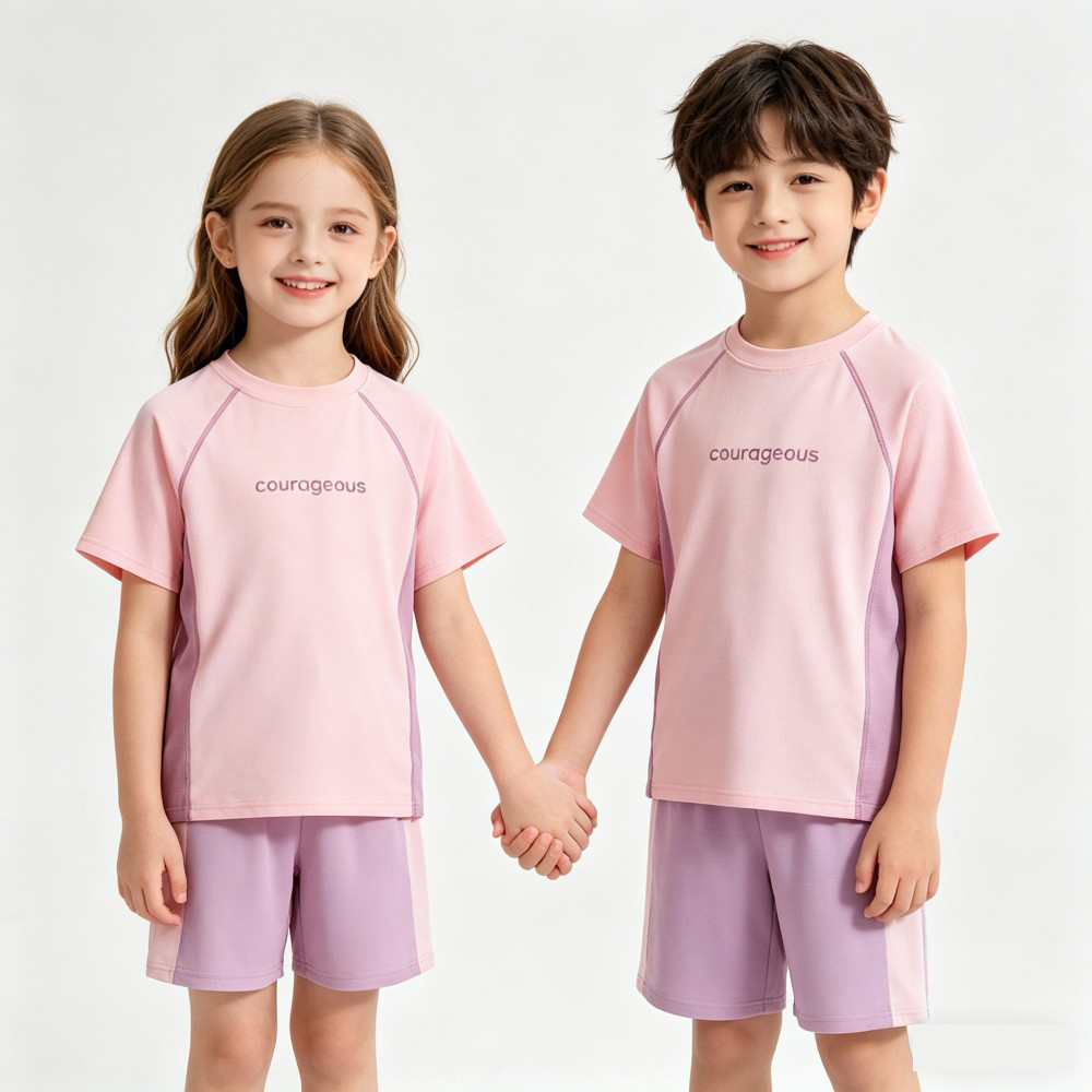 男の子女の子夏アイスシルククールスポーツスーツ速乾性通気性T - Sports Equipment For Boys のレビューと価格