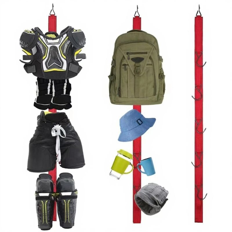 【旅行の必需品】5つのフック付きホッケー乾燥ラック装備 -  - Sports Equipment Drying Rack のレビューと価格