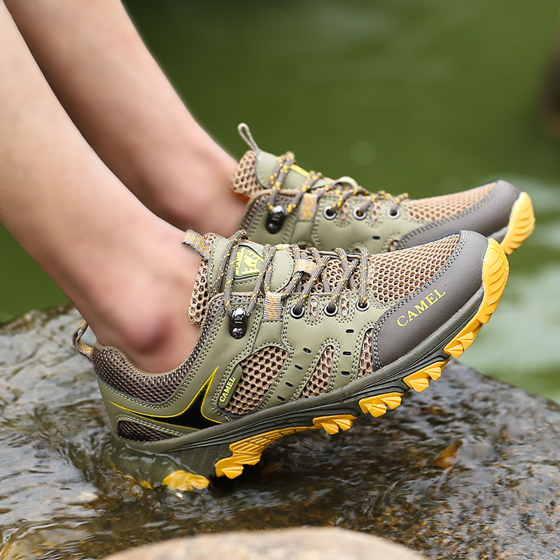 男性と女性のための通気性のあるハイキングシューズ,アウトドア - Sports Equipment Resale のレビューと価格